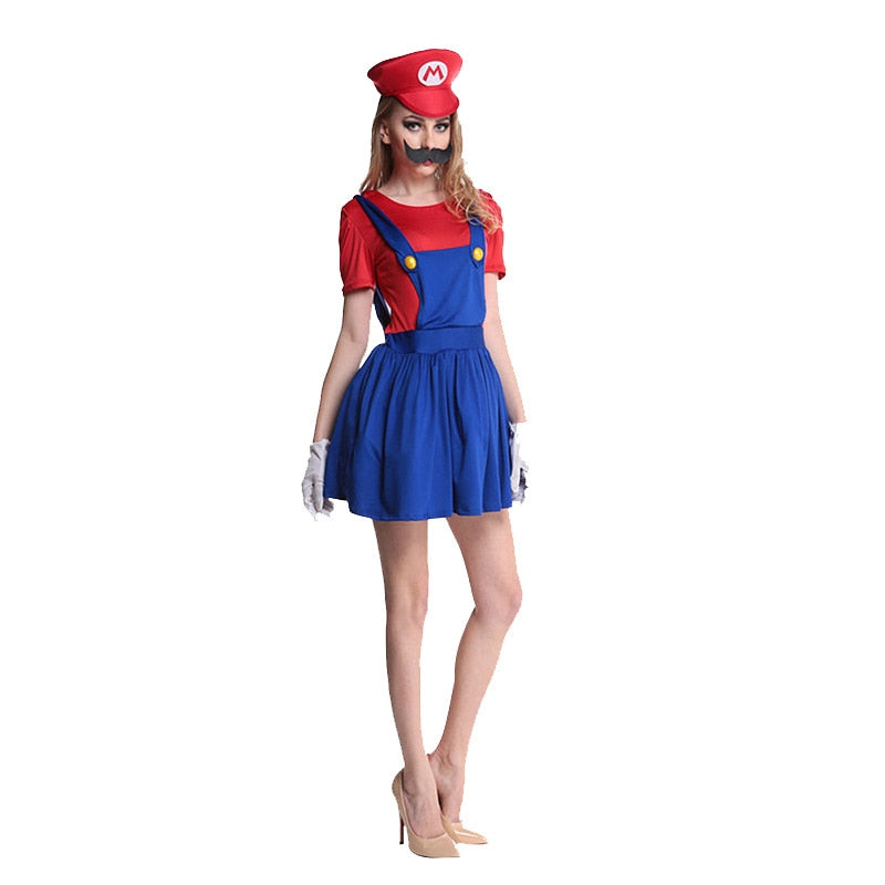 Luigi & Mario Halloween Cosplay Costumes