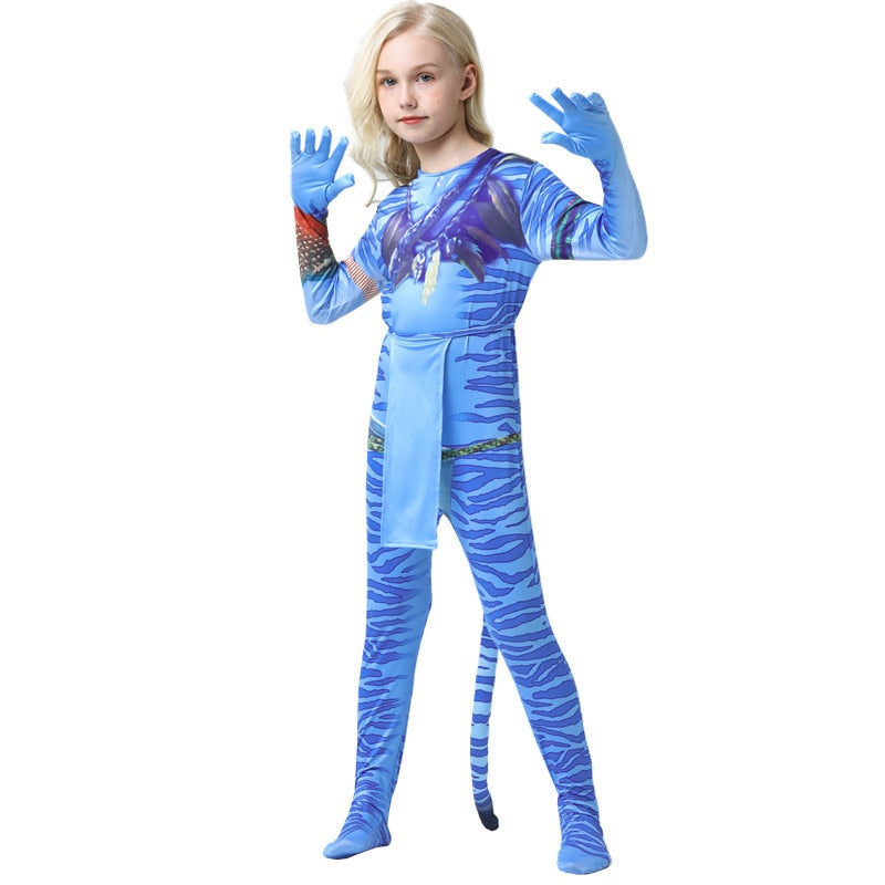 Avatar Couple and Family Cosplay Costume Set