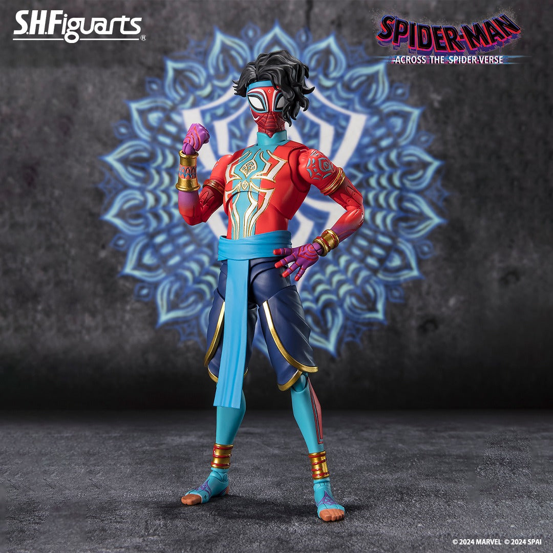 SH figuarts Spiderman India across the spiderverse