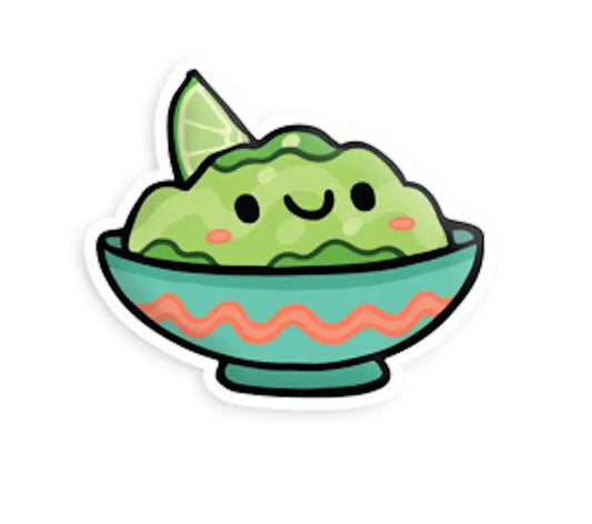 Squishable Guacamole Sticker - 3"
