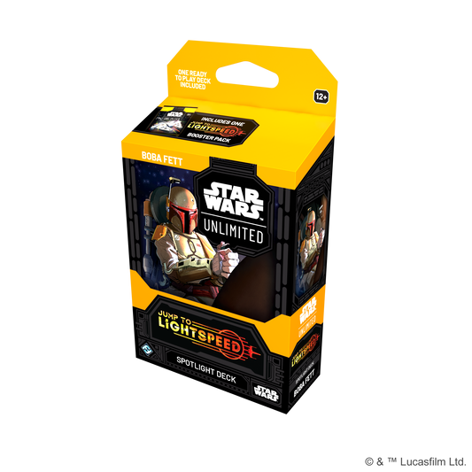Star Wars: Unlimited - Jump to Lightspeed Spotlight Deck - Boba Fett