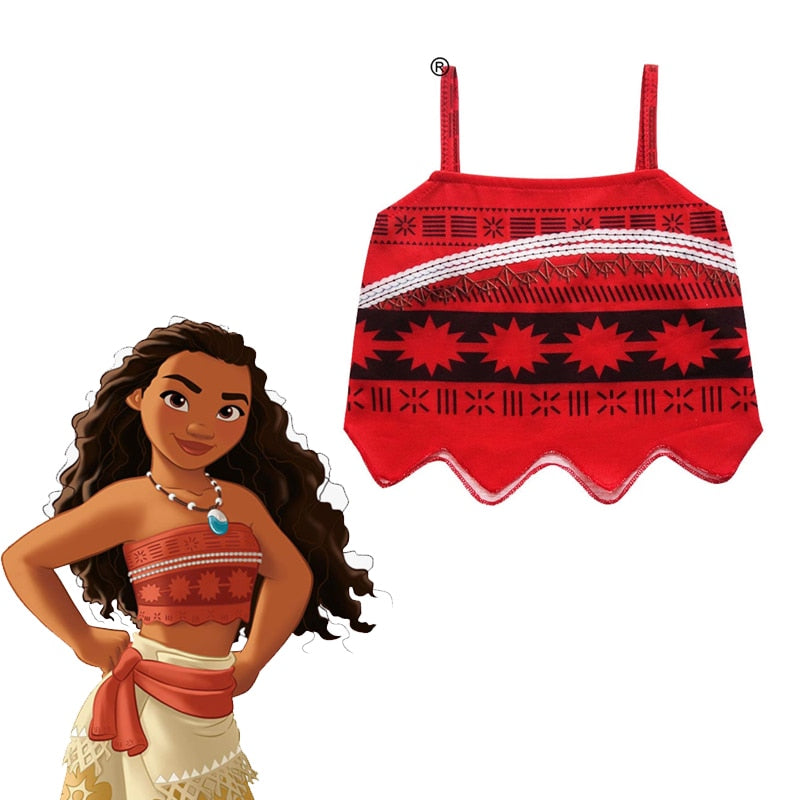 Moana Princess Dress For Girls