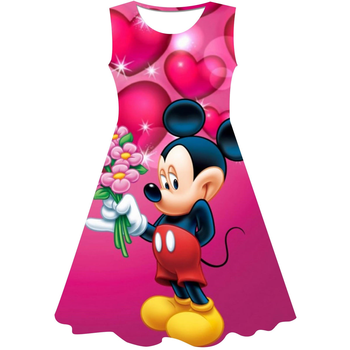 Cute Minnie Mouse Dress for Girls