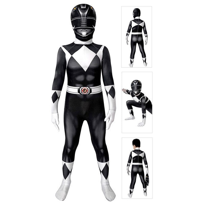 Power Samurai Shinkenger Rangers Kids Cosplay Suit