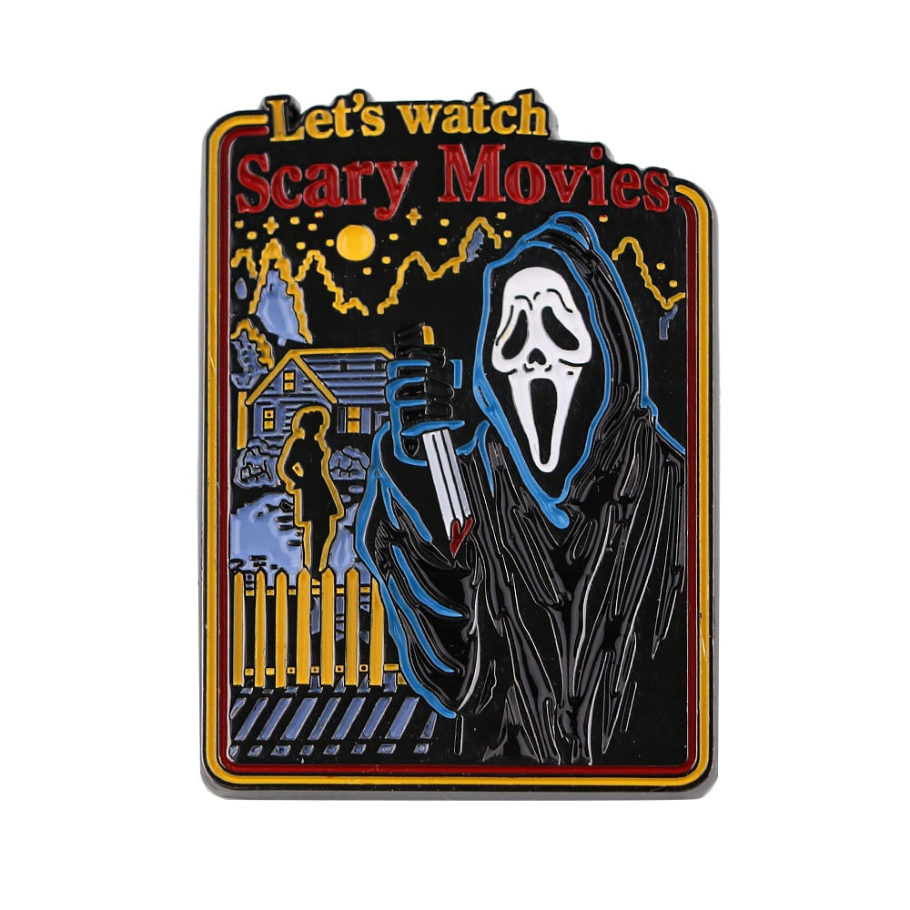 Halloween Horror Enamel Pin Badge Jewelry