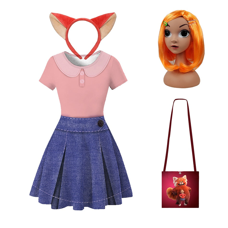 Disney Turning Red Princess Dress Costume