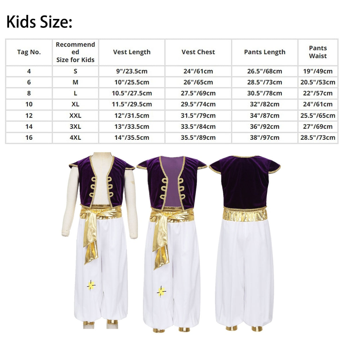 Arab Prince Costume For Men