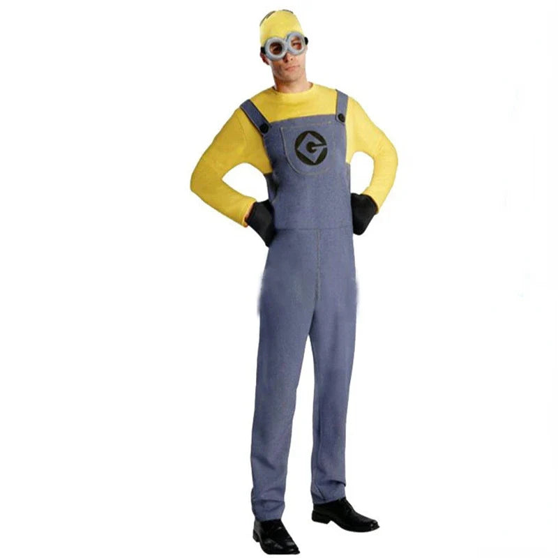 Anime Minion Full Family Cosplay Costume Boy Girl Dress