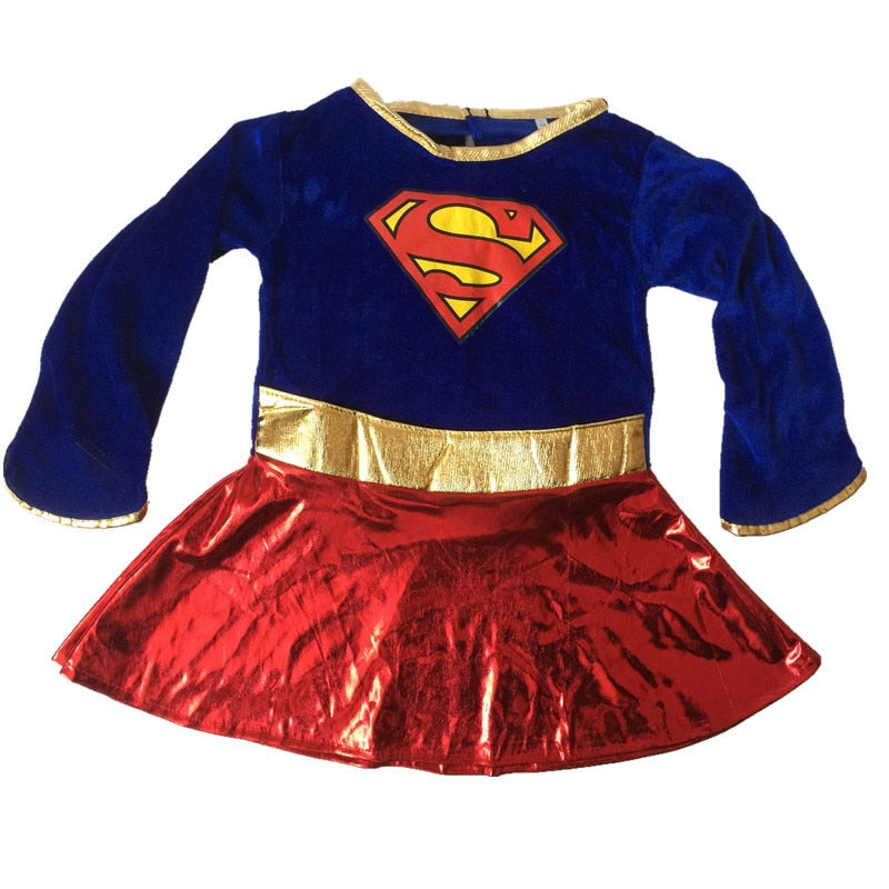 Adult Kids Superhero Halloween Clothes