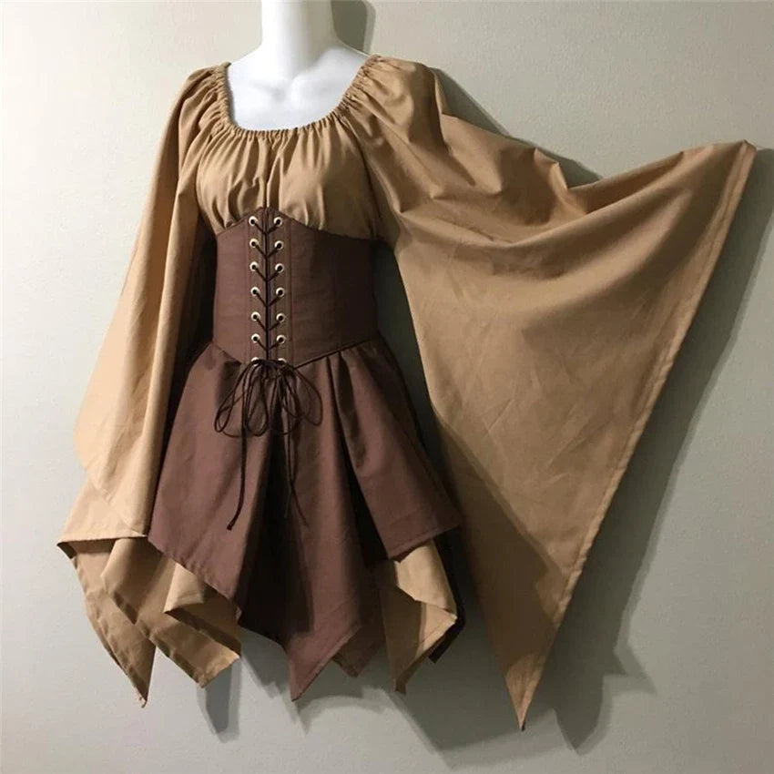 Renaissance Vintage Palace Victoria Medieval Costume Women Halloween