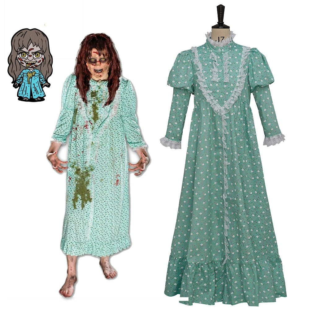 Exorcist Regan Horror Girl Cosplay Costume