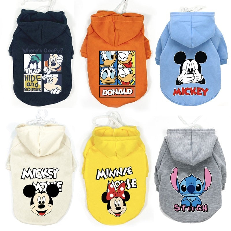 Autumn Disney Pet Dog Clothes