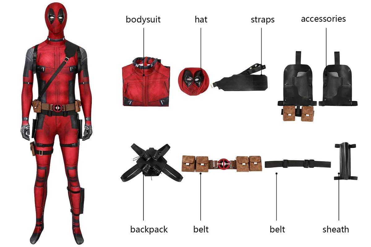 Daredevil Deadpool Cosplay Costume Matt Murdock Superhero