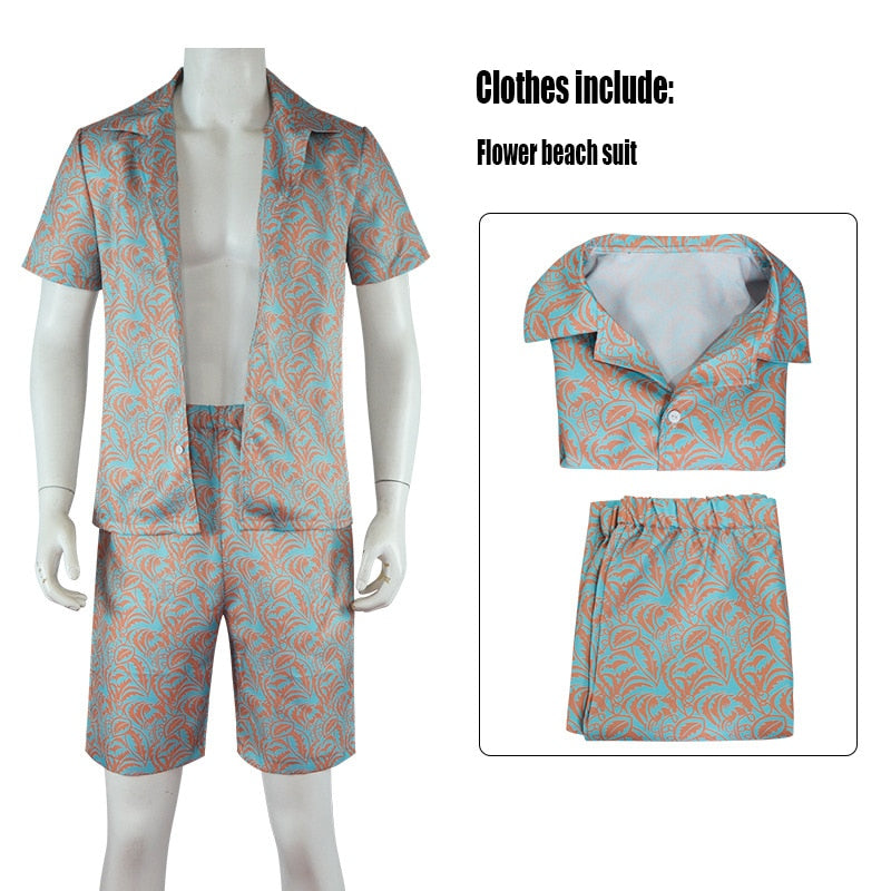 Movie Ken Ryan Gosling Barbie Cosplay Costume