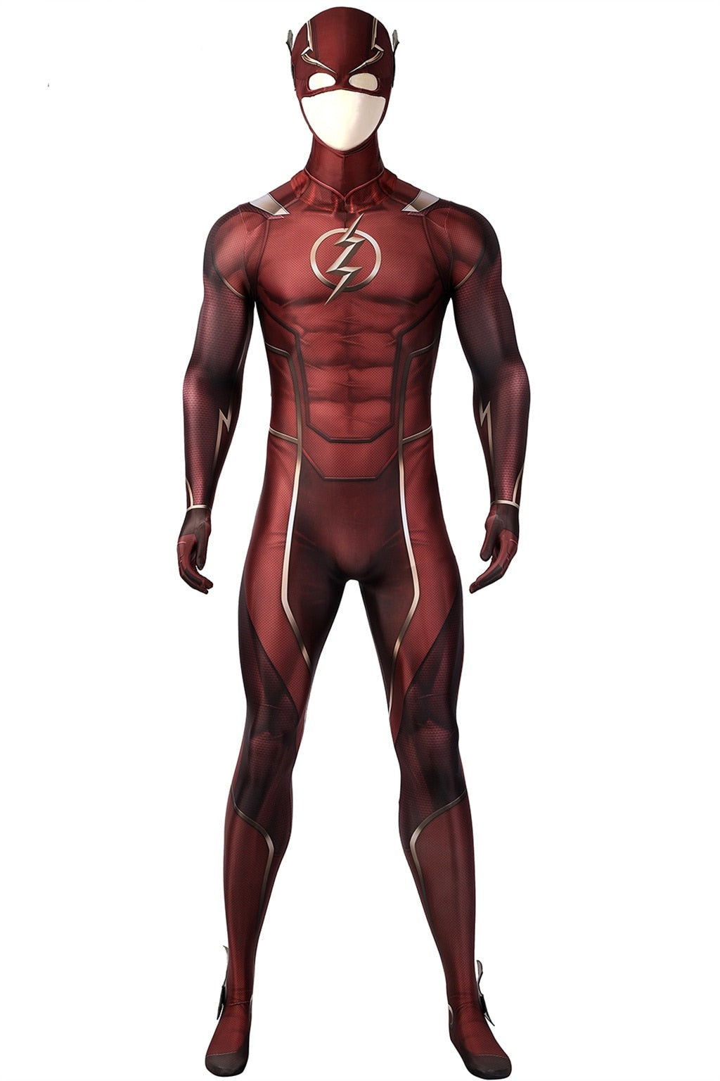 Flash Cosplay Barry Allen Costume with Mask