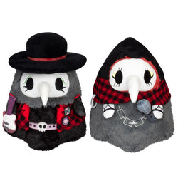 Squishable Punk Rock Plague Doctor & Nurse Set (Mini)