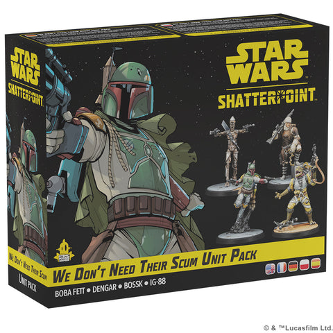 Star Wars Shatterpoint: We Don’t Need Their Scum Unit Pack