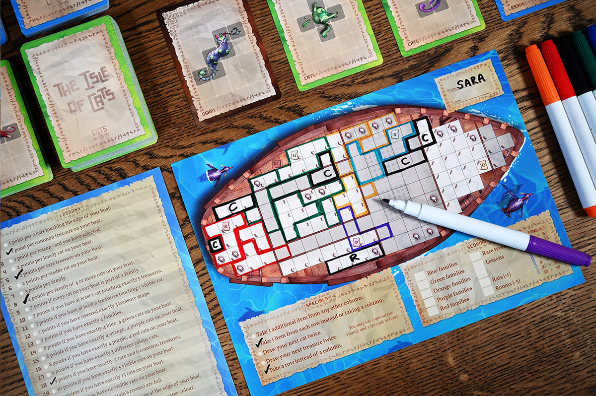 Isle of Cats: Explore & Draw