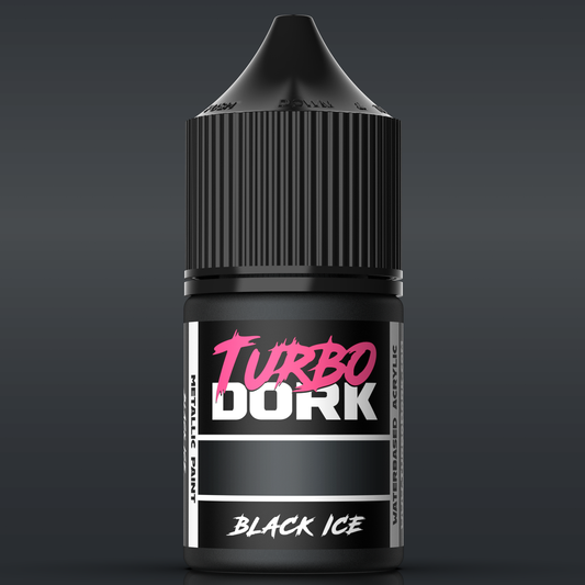 Turbo Dork: Metallic Acrylic Paint - Black Ice