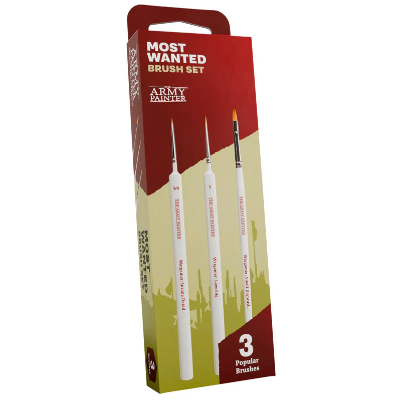 Army Painter Tools: Most Wanted Brush Set Box