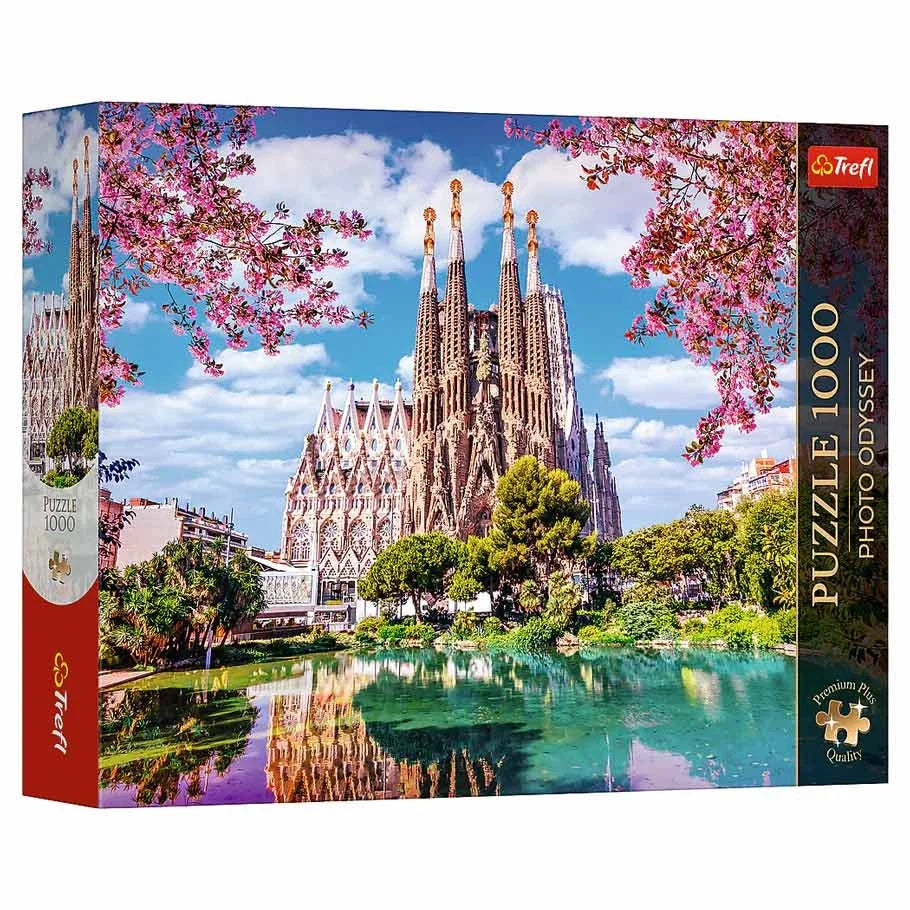 Puzzle: Sagrada Familia, Barcelona Spain 1000 Piece (Premium Plus)