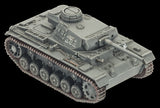 Flames of War: German Panzer III Tank Platoon (Mid War)