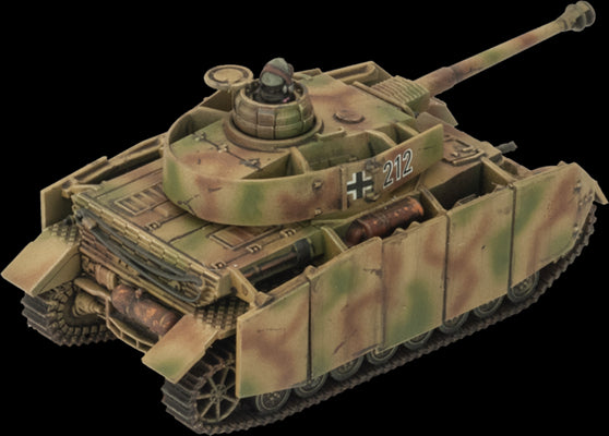 Flames of War: German Panzer IV (Late) Tank Platoon (Mid War)