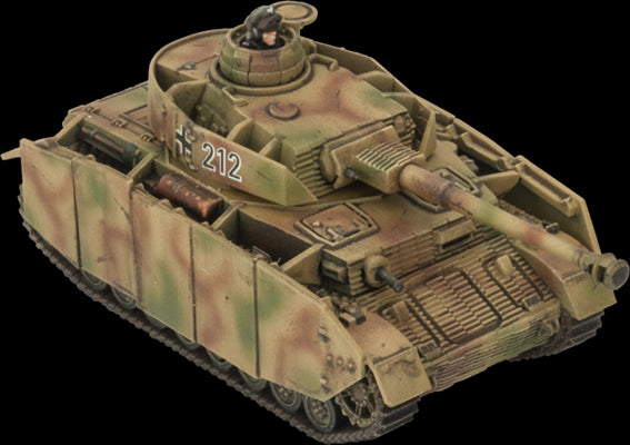 Flames of War: German Panzer IV (Late) Tank Platoon (Mid War)