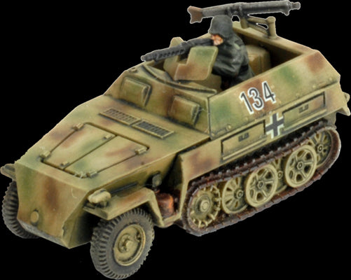 Flames of War: German SD KFZ 250 Transports (Late War)