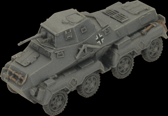 Flames of War: German SD KFZ 231 Heavy Scout Troop (Mid War)
