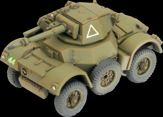 Flames of War: British Daimler Armoured Car Troop (Late War)