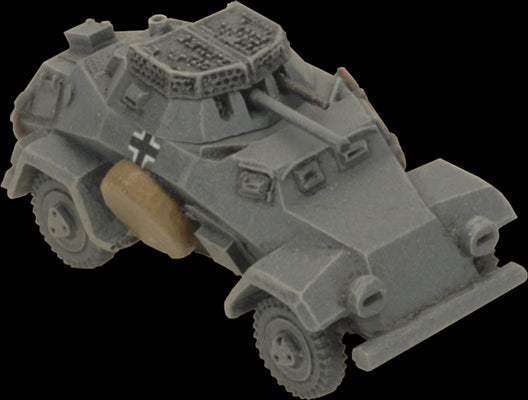 Flames of War: German SD KFZ 221 and 222 Light Scout Troop (Mid War)