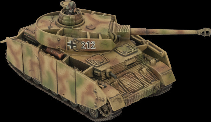 Flames of War: German Panzer IV (Late) Tank Platoon (Mid War)