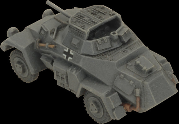 Flames of War: German SD KFZ 221 and 222 Light Scout Troop (Mid War)