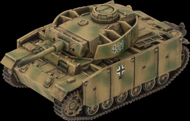 Flames of War: German Panzer III (Late) Tank Platoon (Mid War)