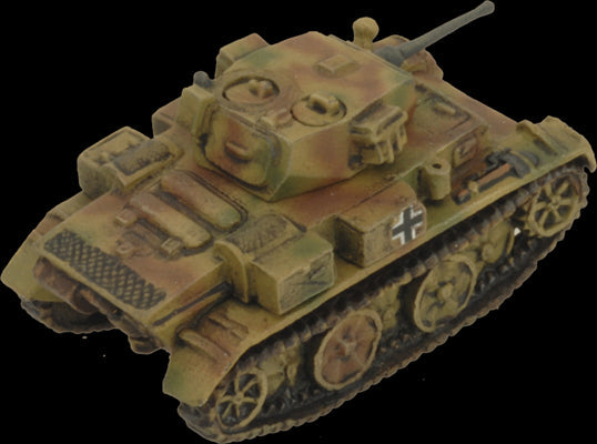 Flames of War: German Luchs (Panzer II) Scout Troop (Mid War)