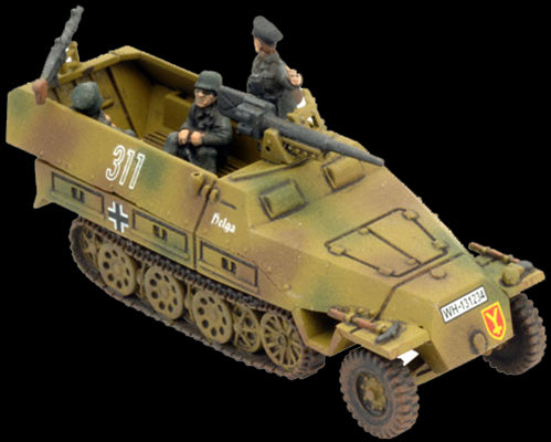 Flames of War: German SD KFZ 251 Transports (Late War)