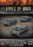 Flames of War: German StuG (Early) Assault Gun Platoon (Mid War)