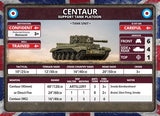 Flames of War: British Cromwell Armoured Troop (Late War)