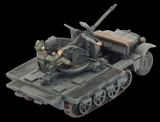 Flames of War: German SD KFZ 10/4 Light AA Platoon (Mid War)