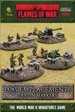 Flames of War: Log Emplacements - Dug In Markers