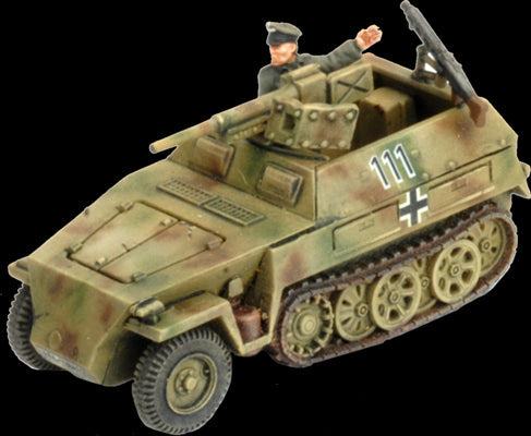 Flames of War: German SD KFZ 250 Transports (Late War)