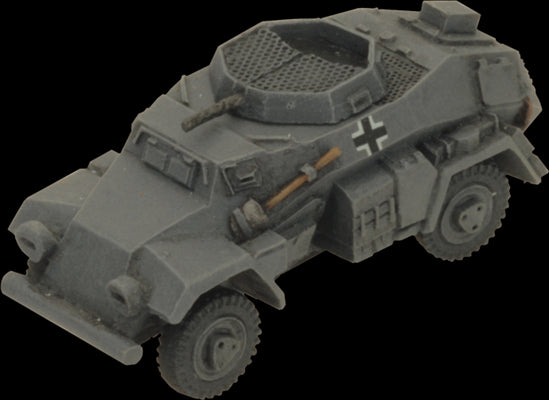 Flames of War: German SD KFZ 221 and 222 Light Scout Troop (Mid War)