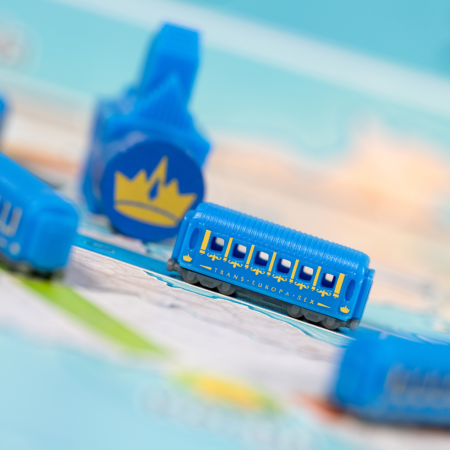 Ticket to Ride: 20th Anniversary Deluxe Train Set - Blue Passenger Car