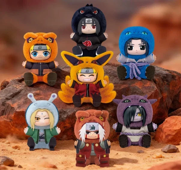 Naruto Shippuden Beast Party Blind Box Plush – Series 2