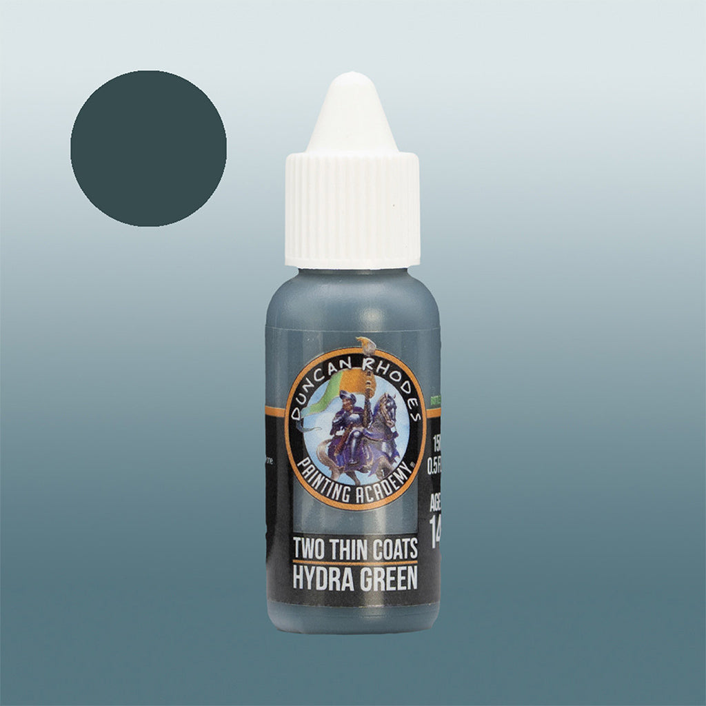 Duncan Rhodes: Two Thin Coats - Shadow - Hydra Green