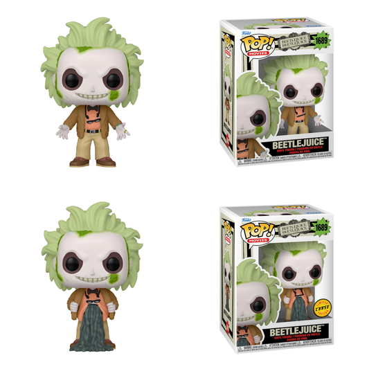 (PRE-ORDER) POP! Movies: Beetlejuice: Beetlejuice (Chase Bundle)
