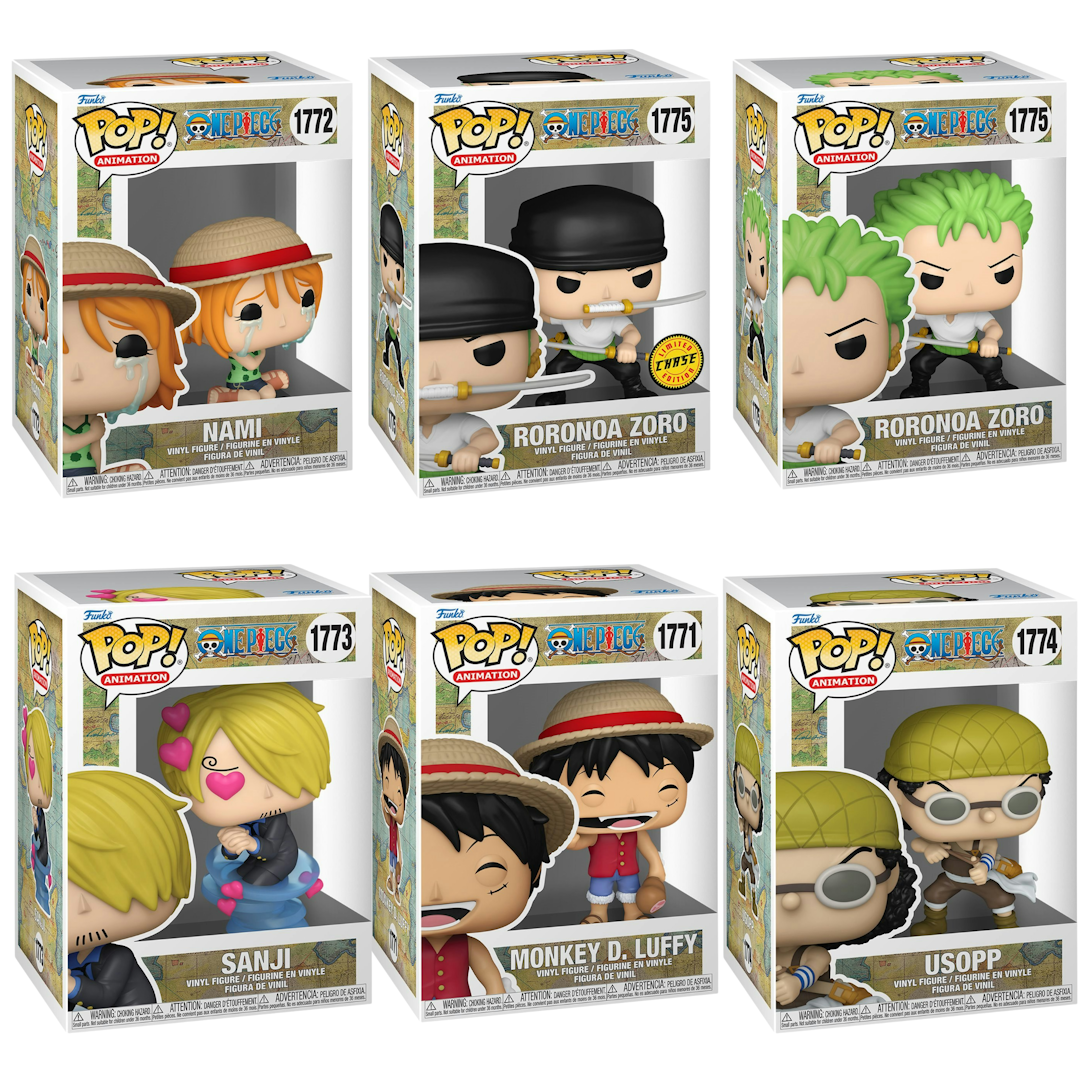 (PRE-ORDER) POP! Animation: One Piece (Refresh) (Complete Chase Bundle)