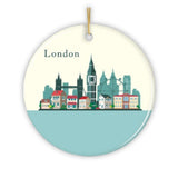 London Ornament, England Landmark Christmas Decoration