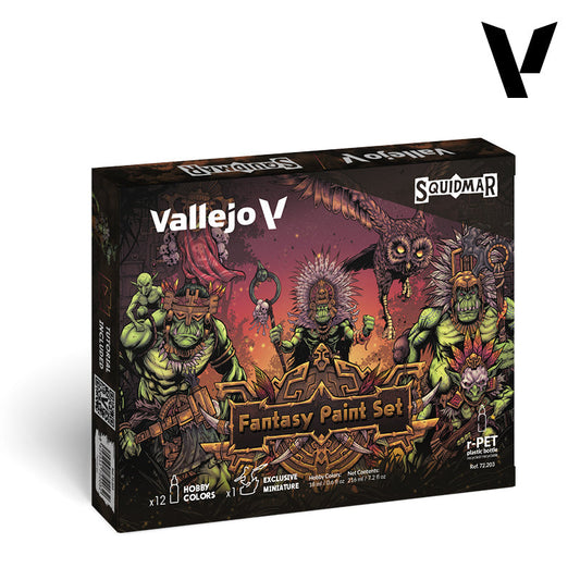 Vallejo Paint Sets: Squidmar Miniatures - Fantasy Paint Set